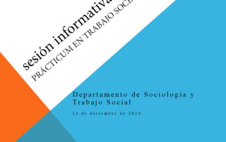 Sesión informativa